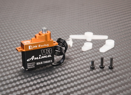 PN Racing V3 Anima High Torque Titanium Gear Digital Micro Servo – 500833