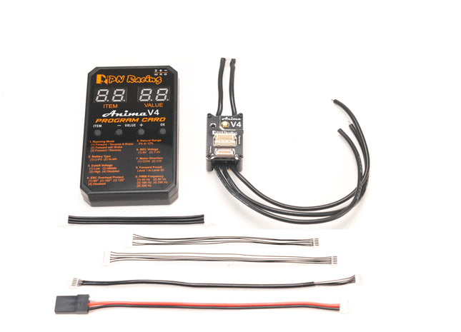 PN Racing Anima V4 30A Sensored Brushless ESC (1/28 Scale) – 500840