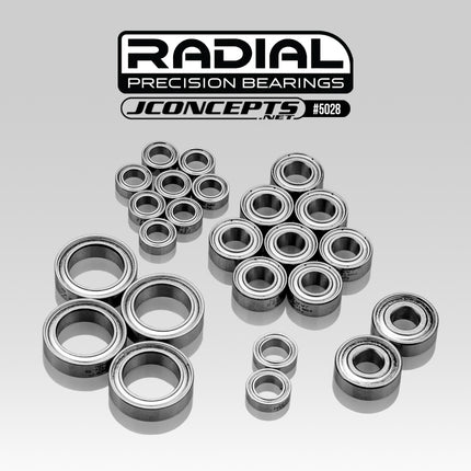 JConcepts Radial NMB Bearing Set for Team Associated (B6.4 / T6.4 / SC6.4) – 5028