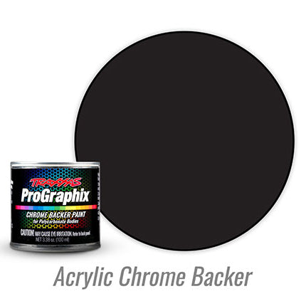 Traxxas ProGraphix® Backing Paint – Black (100mL, Acrylic)