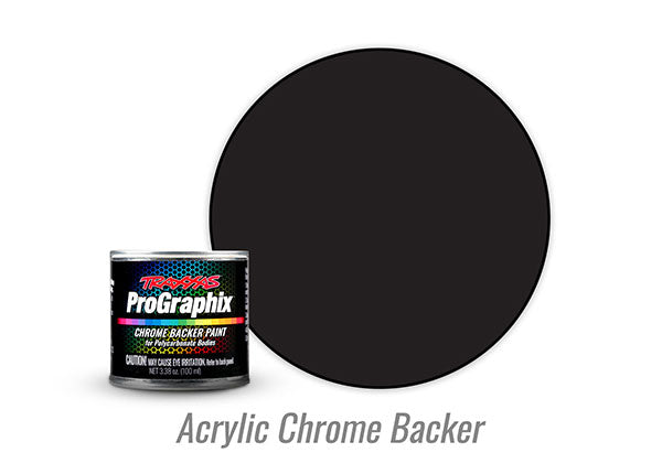Traxxas ProGraphix® Backing Paint – Black (100mL, Acrylic)