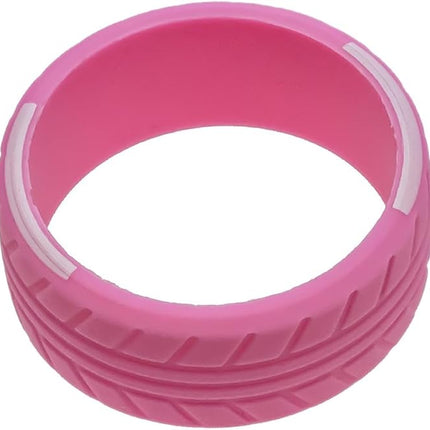 BOOF RC Silicone Non-Slip Steering Wheel Grip for RC Radio Transmitters (Red, Black, Pink or Green)