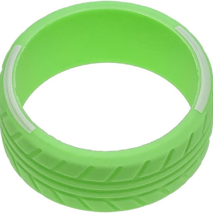 BOOF RC Silicone Non-Slip Steering Wheel Grip for RC Radio Transmitters (Red, Black, Pink or Green)