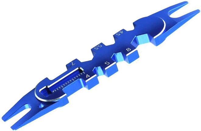 BOOF RC Multipurpose Ball Joint Removal Wrench – Blue or Red - Part #: BFLFTOOL093