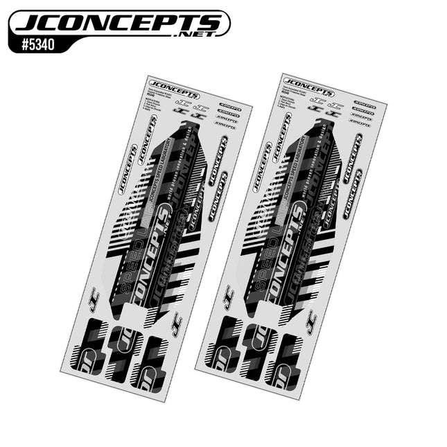 JConcepts Team Associated RC10T7 Pre-Cut Chassis Protective Sheets (2) (JCO5340)