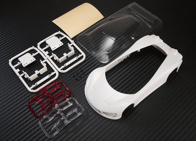 PN Racing Mini-Z Concept C9 ABS Car Body Kit – Yellow (600500Y) / White (600500W) / Orange (600500O)