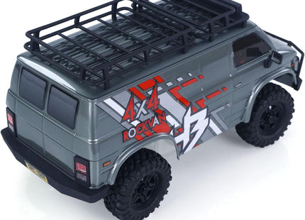 HobbyPlus CR18P EVO V2 Rock Van – Brushed 4x4 RTR Trail Crawler  Gray (HBP1810503-GY) / Blue (HBP1810503-BL)