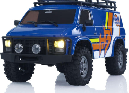 HobbyPlus CR18P EVO V2 Rock Van – Brushed 4x4 RTR Trail Crawler  Gray (HBP1810503-GY) / Blue (HBP1810503-BL)