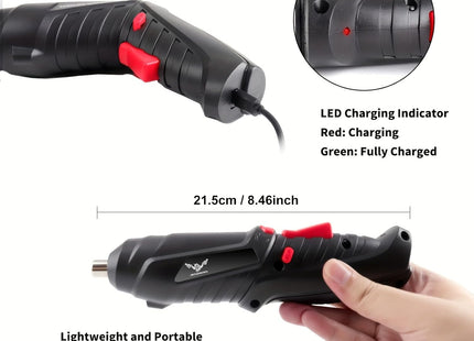 BOOF RC Power2 Electric Mini Screwdriver – RECHARGEABLE! Part #: BFET06068