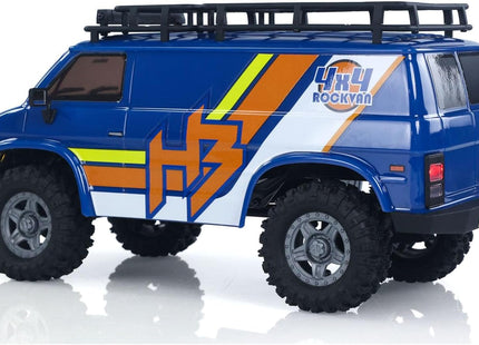 HobbyPlus CR18P EVO V2 Rock Van – Brushed 4x4 RTR Trail Crawler  Gray (HBP1810503-GY) / Blue (HBP1810503-BL)