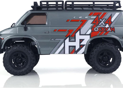 HobbyPlus CR18P EVO V2 Rock Van – Brushed 4x4 RTR Trail Crawler  Gray (HBP1810503-GY) / Blue (HBP1810503-BL)