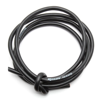 Reedy Pro Silicone Wire (Black) – 1 Meter (12 AWG)  SKU: ASC647