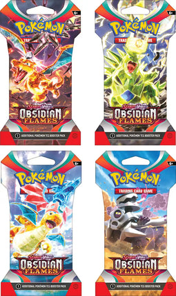 Pokémon TCG: Scarlet &  Violet—Obsidian Flames Sleeved Booster Pack (10 Cards)