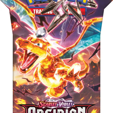Pokémon TCG: Scarlet &  Violet—Obsidian Flames Sleeved Booster Pack (10 Cards)