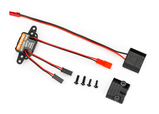 Traxxas Regulated Accessory Power Supply (3V/3A) w/Power Tap Connector – 6588X