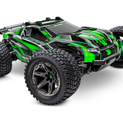 Traxxas Rustler 4X4 VXL Ultimate 1/10 RTR Brushless Stadium Truck w/ TQi Radio & Link Module – 67097-4