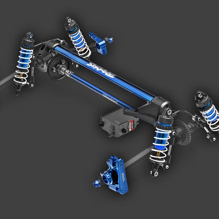 Traxxas Rustler 4X4 VXL Ultimate 1/10 RTR Brushless Stadium Truck w/ TQi Radio & Link Module – 67097-4