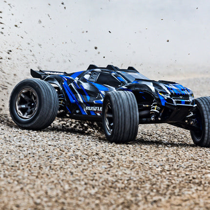 Traxxas Rustler 4X4 VXL Ultimate 1/10 RTR Brushless Stadium Truck w/ TQi Radio & Link Module – 67097-4