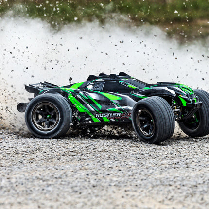 Traxxas Rustler 4X4 VXL Ultimate 1/10 RTR Brushless Stadium Truck w/ TQi Radio & Link Module – 67097-4