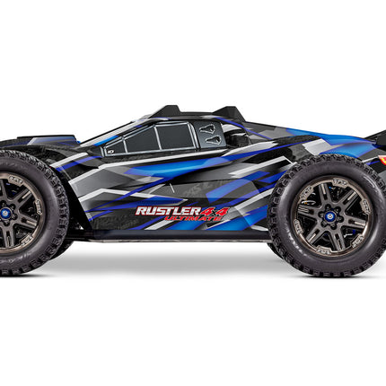 Traxxas Rustler 4X4 VXL Ultimate 1/10 RTR Brushless Stadium Truck w/ TQi Radio & Link Module – 67097-4
