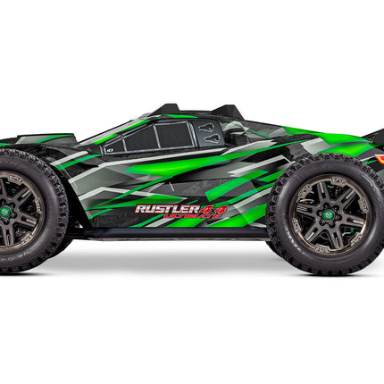 Traxxas Rustler 4X4 VXL Ultimate 1/10 RTR Brushless Stadium Truck w/ TQi Radio & Link Module – 67097-4
