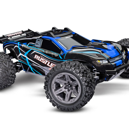 Traxxas Rustler 4X4 BL-2s: 1/10 Scale 4WD Stadium Truck