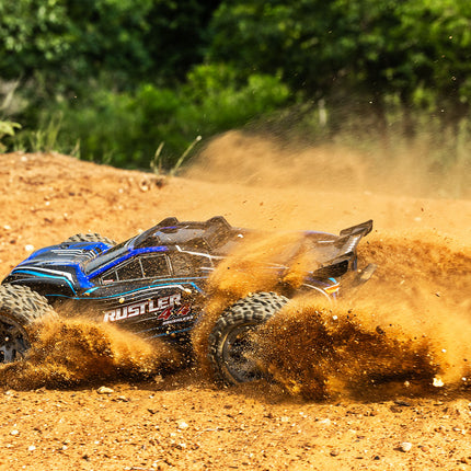 Traxxas Rustler 4X4 BL-2s: 1/10 Scale 4WD Stadium Truck