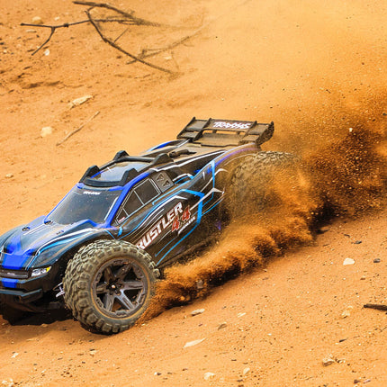 Traxxas Rustler 4X4 BL-2s: 1/10 Scale 4WD Stadium Truck