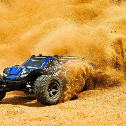 Traxxas Rustler 4X4 BL-2s: 1/10 Scale 4WD Stadium Truck