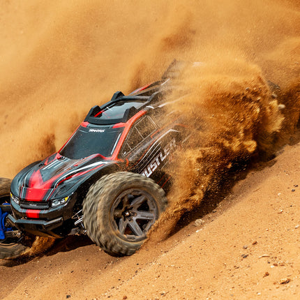 Traxxas Rustler 4X4 BL-2s: 1/10 Scale 4WD Stadium Truck