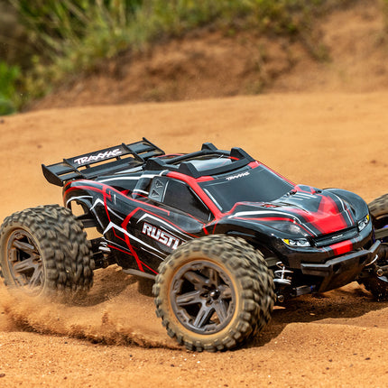 Traxxas Rustler 4X4 BL-2s: 1/10 Scale 4WD Stadium Truck