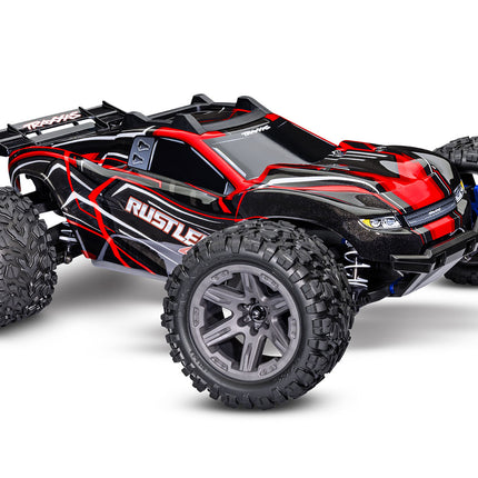 Traxxas Rustler 4X4 BL-2s: 1/10 Scale 4WD Stadium Truck