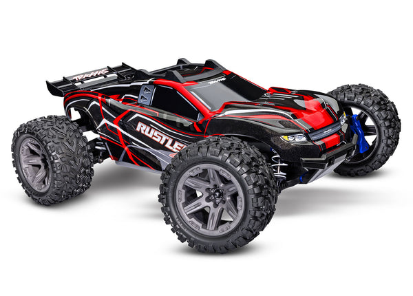 Traxxas Rustler 4X4 BL-2s: 1/10 Scale 4WD Stadium Truck
