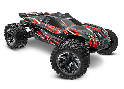 Traxxas Rustler® 4x4 VXL Brushless 1/10 RTR Stadium Truck (Blue, Green, Orange, or Red) – 67376-4