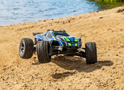 Traxxas Rustler® 4x4 VXL Brushless 1/10 RTR Stadium Truck (Blue, Green, Orange, or Red) – 67376-4