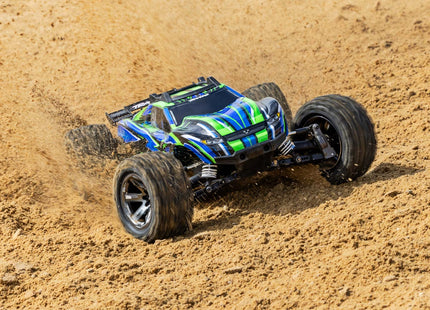 Traxxas Rustler® 4x4 VXL Brushless 1/10 RTR Stadium Truck (Blue, Green, Orange, or Red) – 67376-4