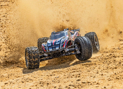Traxxas Rustler® 4x4 VXL Brushless 1/10 RTR Stadium Truck (Blue, Green, Orange, or Red) – 67376-4