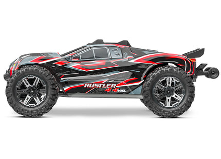 Traxxas Rustler® 4x4 VXL Brushless 1/10 RTR Stadium Truck (Blue, Green, Orange, or Red) – 67376-4
