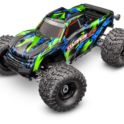 Traxxas Stampede 4X4 VX3 1/10 RTR 4WD Brushless Monster Truck – Choose Color 67454-4