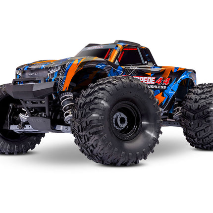 Traxxas Stampede 4X4 VX3 1/10 RTR 4WD Brushless Monster Truck – Choose Color 67454-4