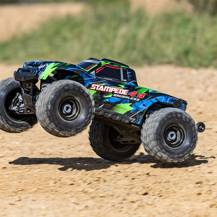 Traxxas Stampede 4X4 VX3 1/10 RTR 4WD Brushless Monster Truck – Choose Color 67454-4