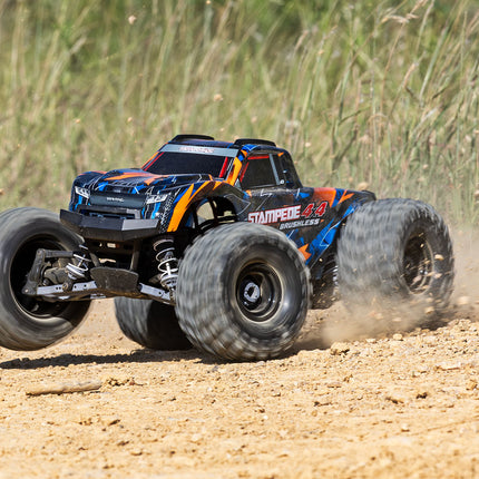 Traxxas Stampede 4X4 VX3 1/10 RTR 4WD Brushless Monster Truck – Choose Color 67454-4