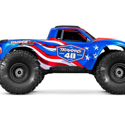 Traxxas Stampede 4X4 VX3 1/10 RTR 4WD Brushless Monster Truck – Choose Color 67454-4