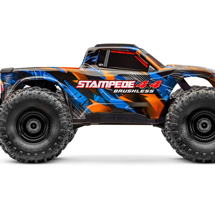 Traxxas Stampede 4X4 VX3 1/10 RTR 4WD Brushless Monster Truck – Choose Color 67454-4