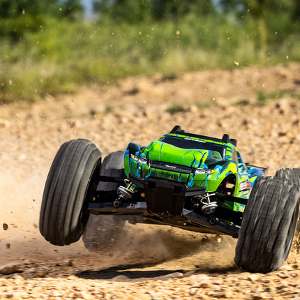 Traxxas Rustler® 4X4 VX3 1/10 RTR 4WD Brushless Stadium Truck (Purple, Red, Green, Blue or Black) w/VX3 ESC, TQi™ Sport 2.4GHz Radio & TSM® (67464-4)
