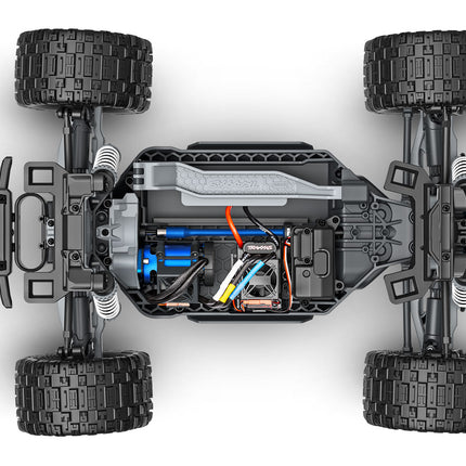 Traxxas Rustler® 4X4 VX3 1/10 RTR 4WD Brushless Stadium Truck (Purple, Red, Green, Blue or Black) w/VX3 ESC, TQi™ Sport 2.4GHz Radio & TSM® (67464-4)