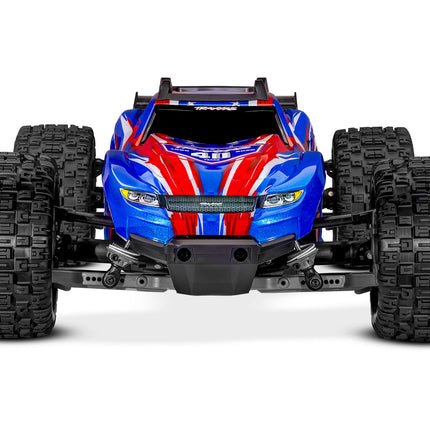 Traxxas Rustler® 4X4 VX3 1/10 RTR 4WD Brushless Stadium Truck (Purple, Red, Green, Blue or Black) w/VX3 ESC, TQi™ Sport 2.4GHz Radio & TSM® (67464-4)