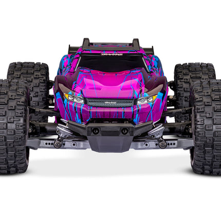 Traxxas Rustler® 4X4 VX3 1/10 RTR 4WD Brushless Stadium Truck (Purple, Red, Green, Blue or Black) w/VX3 ESC, TQi™ Sport 2.4GHz Radio & TSM® (67464-4)