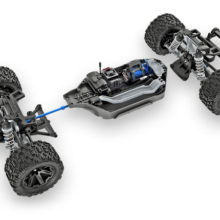 Traxxas Rustler® 4X4 VX3 1/10 RTR 4WD Brushless Stadium Truck (Purple, Red, Green, Blue or Black) w/VX3 ESC, TQi™ Sport 2.4GHz Radio & TSM® (67464-4)