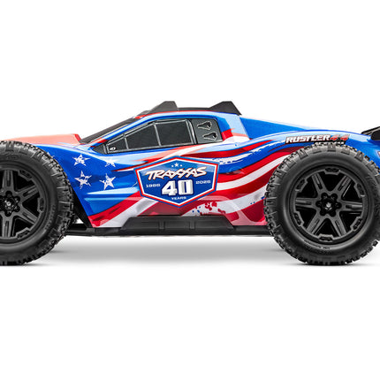 Traxxas Rustler® 4X4 VX3 1/10 RTR 4WD Brushless Stadium Truck (Purple, Red, Green, Blue or Black) w/VX3 ESC, TQi™ Sport 2.4GHz Radio & TSM® (67464-4)